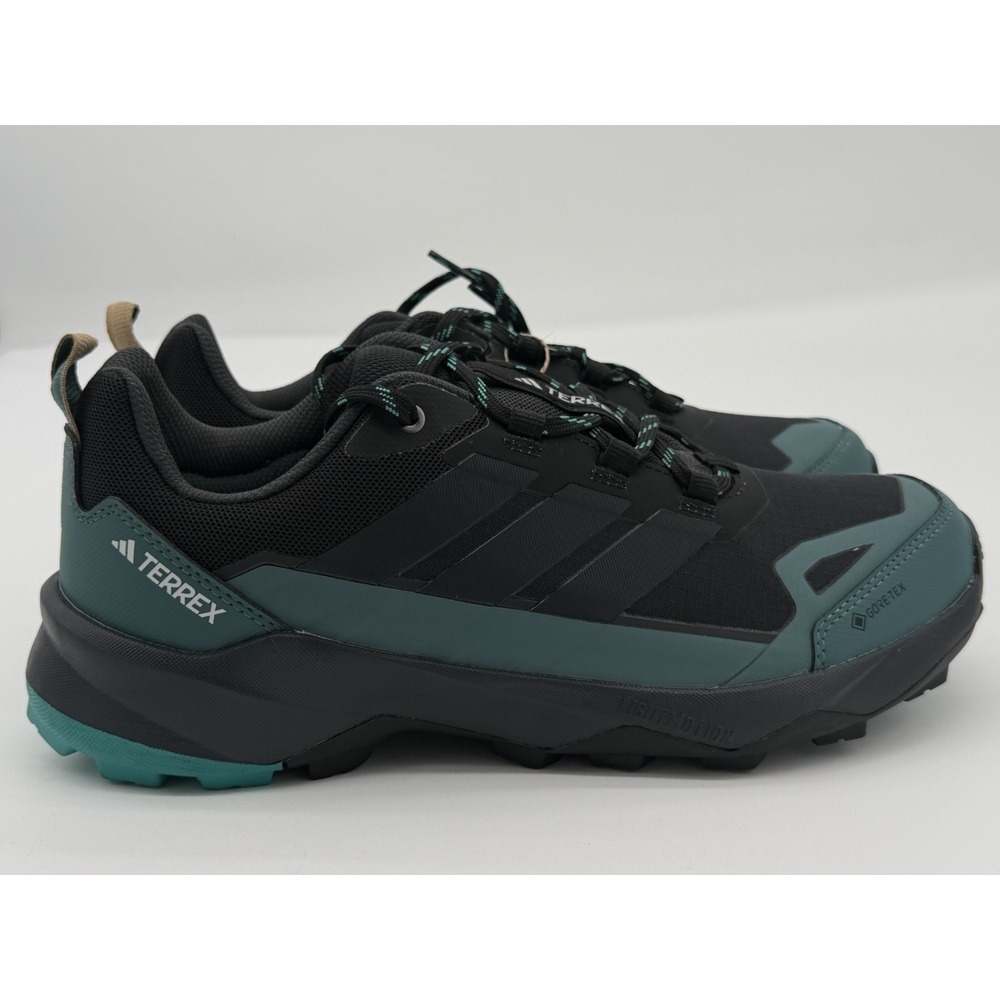 Size 9.5 - adidas Terrex Skychaser AX5 GORE-TEX Black Carbon Pure Teal JQ2209